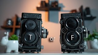 Rolleiflex T和F兩款相機的區別和正確裝膠片操作。內含錯誤操作出片效果和正確操作出片效果！ [upl. by Chui589]