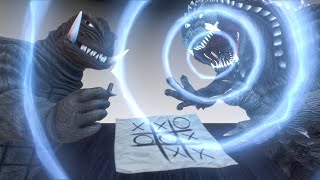 Gamera Beats Godzilla Ultima Silly Fan Animation [upl. by Appel545]