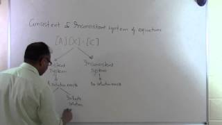 Chapter0405 Lesson Consistent and Inconsistent System of Equations Theory [upl. by Panchito]