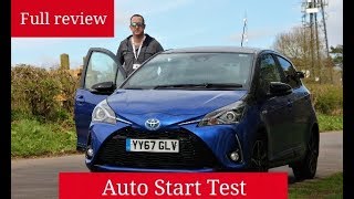 2018 Toyota Yaris Hybrid  Review ENG [upl. by Ahsita140]