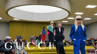 The Gucci Women’s Fall Winter 2023 Fashion Show [upl. by Buehler965]