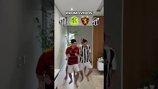 Rebaixados Série B 2025 shorts brasileirão athletico [upl. by Ibbor]