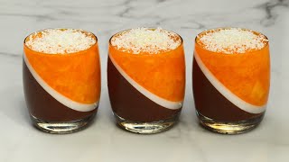 The perfect chocolate amp orange dessert panna cotta [upl. by Turro]