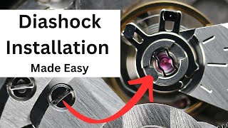 FOOLPROOF Method for Installing Seiko Diashock Springs [upl. by Cirad370]