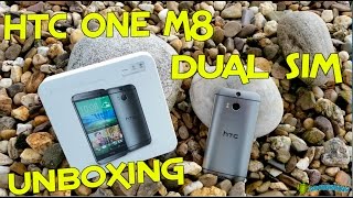 HTC ONE M8 DUAL SIM  UNBOXING  Deutsch [upl. by Octavius]