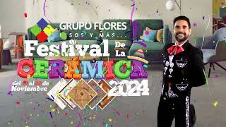 FESTIVAL DE LA CERÁMICA 2024  GRUPO FLORES 🥳🎉 [upl. by Tonjes910]