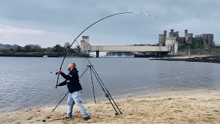 Chasing COD in the CONWY ESTUARY❗️ UK Sea Fishing [upl. by Hayarahs]