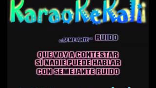 LOS RIVALES  LA CANTALETA KARAOKE DEMO [upl. by Aicilla]