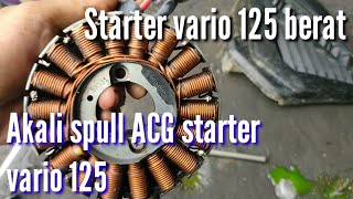 STARTER VARIO 125 BERAT [upl. by Arimihc]