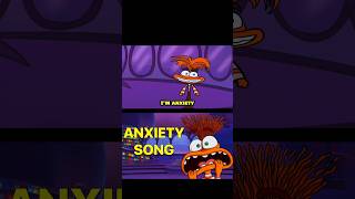 I Made THE BEST ANXIETY SONG 🎶Inside Out 2 Anxiety Attack shorts [upl. by Gaskin]