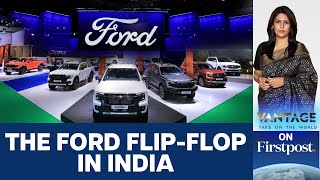 US Auto Giant Ford Returns to India Here’s Why  Vantage with Palki Sharma [upl. by Yann647]