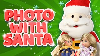 Barbie  The Christmas Photo with Santa  Ep48 [upl. by Magda844]