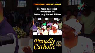 YouTube Shorts  25 Yrs Episcopal Ordination Arch Robert Ndlovu  Zimbabwe Catholic Songs [upl. by Mandelbaum]