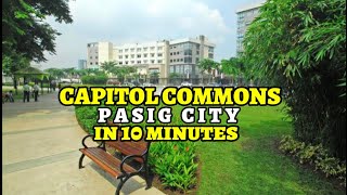 Capitol Commons Pasig City Walking Tour in 10 minutes [upl. by Aileme]