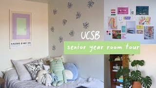 UCSB senior year room apartment tour [upl. by Earized]