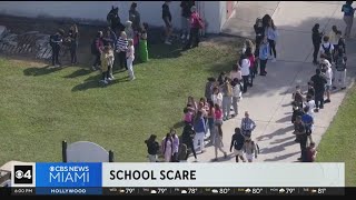 Bomb threat prompts campuswide evacuation at Marjory Stoneman Douglas High School [upl. by Eldnar]