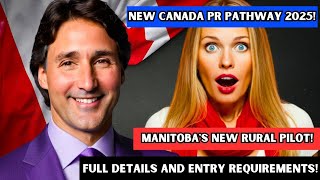 😊 Yes New Canada PR Pathway Manitobas NEW Rural Pilot Explained 2024  IRCC Update [upl. by Demetre]