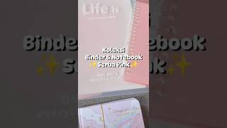 Koleksi Binder amp Notebook Serba Pink notebook binder shopeehaulstationary racunshopee [upl. by Bathsheba41]