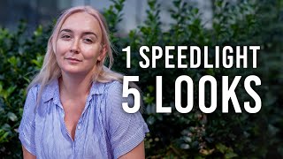 5 Uses for a Speedlight One Light Portraits [upl. by Mallon]