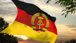 Flag and anthem of the German Democratic Republic instrumental [upl. by Etsyrk415]