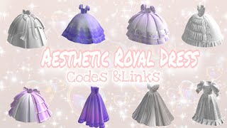 Aesthetic Royal Dress Codes  Berry Avenue Bloxburg Brookhaven Roblox  Links amp Codes [upl. by Haek150]