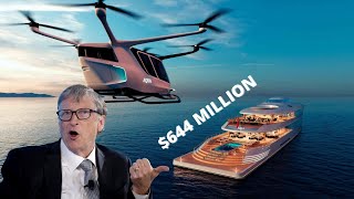 Inside Bill Gates 644 Million Dollar Hydrogen Powered Yacht [upl. by Hike]