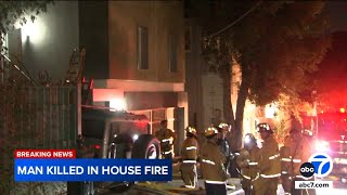 Man believed to be member of wealthy Rothschild family dies in LA house fire [upl. by Ardnoik]