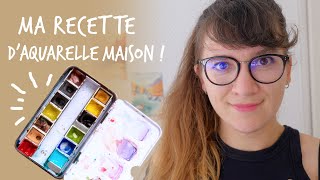 Comment je fabrique mes aquarelle maison [upl. by Marilla181]