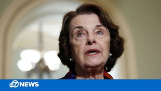 Sen Dianne Feinstein announces she will not run for reelection in 2024 [upl. by Sonafets]