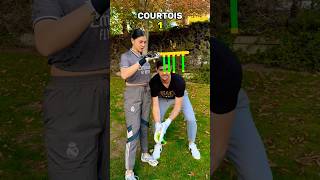 Reflex Challenge vs Courtois 🙈🧤 [upl. by Keligot]