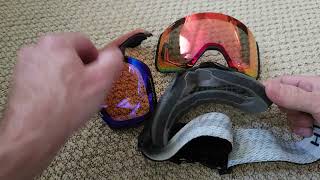 How to change Smith 4D mag Goggle lenses [upl. by Enehpets]