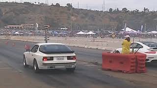 Porsche 911 Vs Porshe 944 Drag Racing Racelegalcom 932017 [upl. by Anirtak]