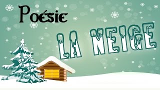 Poésie ❄ La neige de Sophie Arnould ❄ [upl. by Caravette]