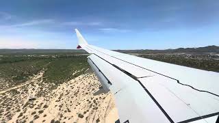 Aeromexico 7379 MAX aterrizaje en San Jose del Cabo [upl. by Gimpel607]