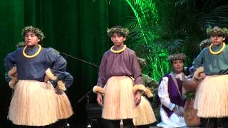 Hālau Kekuaokalaaualailiahi Kahiko Kane  2017 Queen Liliuokalani Keiki Hula Competition [upl. by Annmarie]