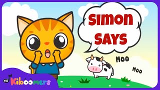 Simon Says Game  THE KIBOOMERS Preschool Songs  Brain Break [upl. by Giana]