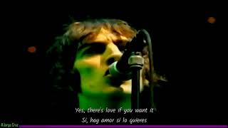 The Verve  Sonnet SUBTITULOS INGLESESPAÑOL live [upl. by Esidnac]