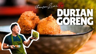 DURIAN GORENG Durian Arancini  SHERSON LIAN [upl. by Geffner]