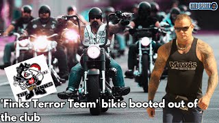 Finks Terror Team bikie booted out of the club [upl. by Fisken565]