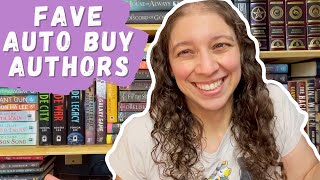 Top 10 Auto Buy Authors  Favorite Authors [upl. by Annaeirb]