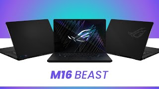 ASUS ROG ZEPHYRUS M16 2023 RUNS EVERYTHING LIKE A DREAM [upl. by Stilwell]