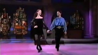 Riverdance first appearance on US network TV  The Late Show with David Letterman [upl. by Cohe]