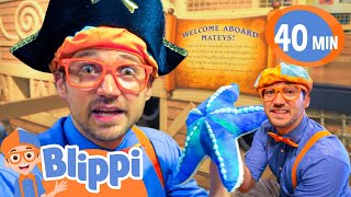 Blippi Explores Science at the Childrens Museum  BEST OF BLIPPI TOYS  Educational Videos for Kids [upl. by Atinram]