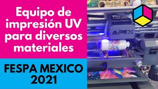 Equipo para impresión UV  FESPA MEXICO 2021 [upl. by Ofilia]