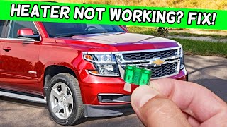 Why Heater Does Not Work Chevrolet Tahoe Chevy Suburban 2014 2015 2016 2017 2018 2019 [upl. by Reace]