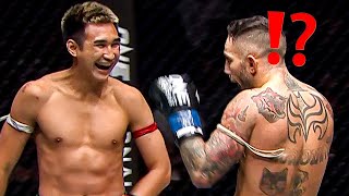 This Muay Thai Fight Was INSANE 😱😳 Petchmorakot vs Liam Harrison [upl. by Ruosnam]