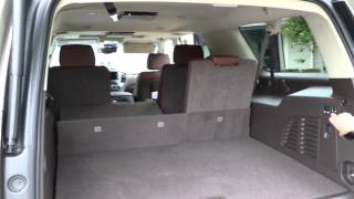 Review of 2015 Chevy Suburban Trunk Space [upl. by Pacificas]