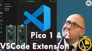 3min VSCode Extension for Raspberry Pi Pico 1 amp 2  DrJoneacouk [upl. by Lombard733]