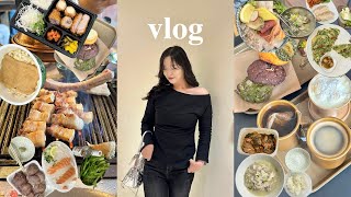 VLOG 돼지어터의 부지런한 먹일기🐷 유지어터 라면서요 뭘 그렇게 많이드세요 [upl. by Landri]