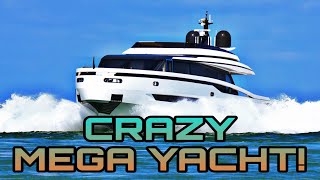 CRAZY MEGA Yacht Cruising  Fort Pierce Inlet Jetty [upl. by Dlorej697]